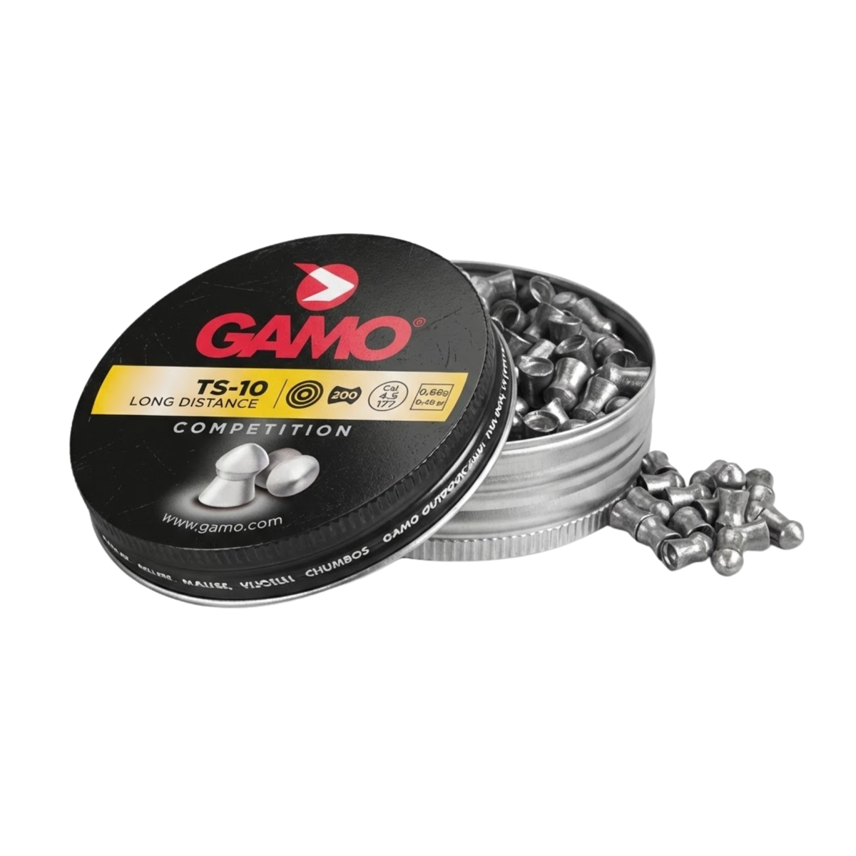 Diábolo Gamo TS-10 4.5 mm 200 pzas Caza Menor 2 Pack