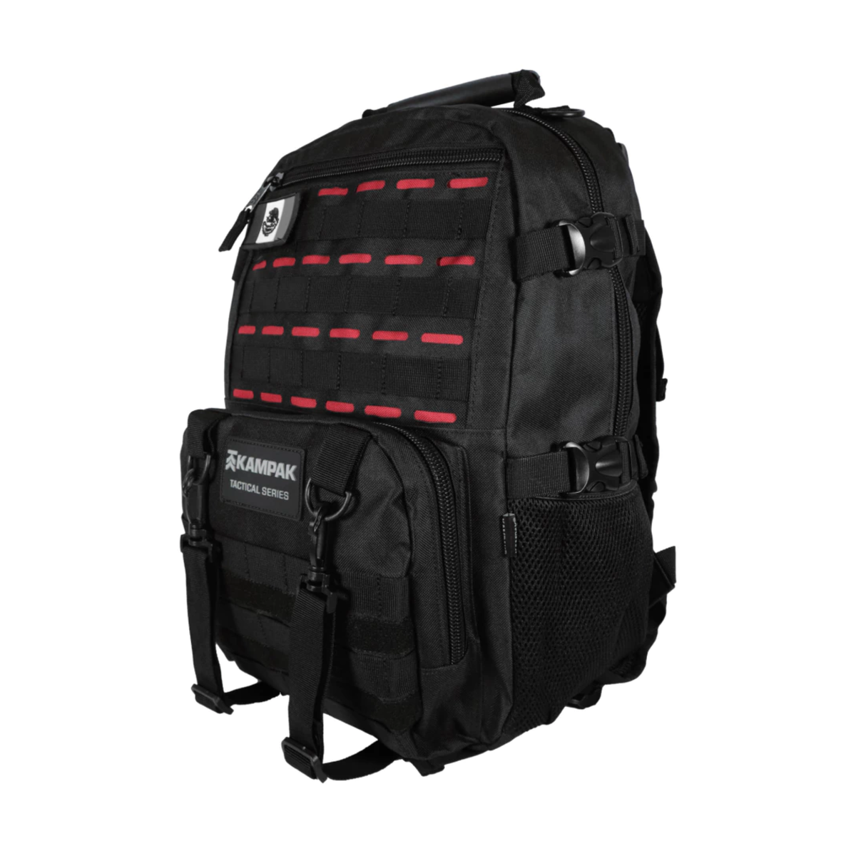 Mochila Kampak EP40 Táctica Negra Deportiva Gym 40 Litros
