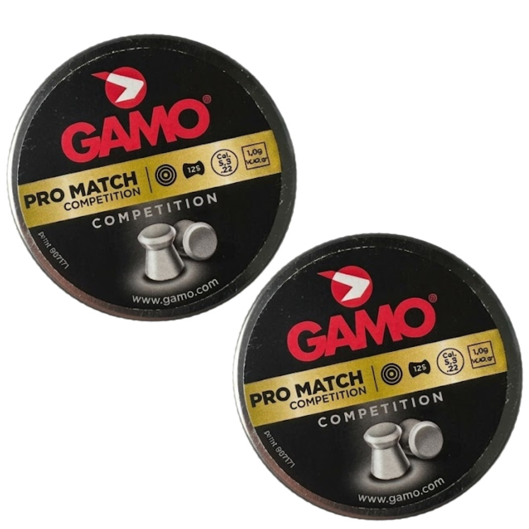 Diábolos Gamo Pro Match Metal Cal. 5.5 Mm 125 Pzs 2 pack