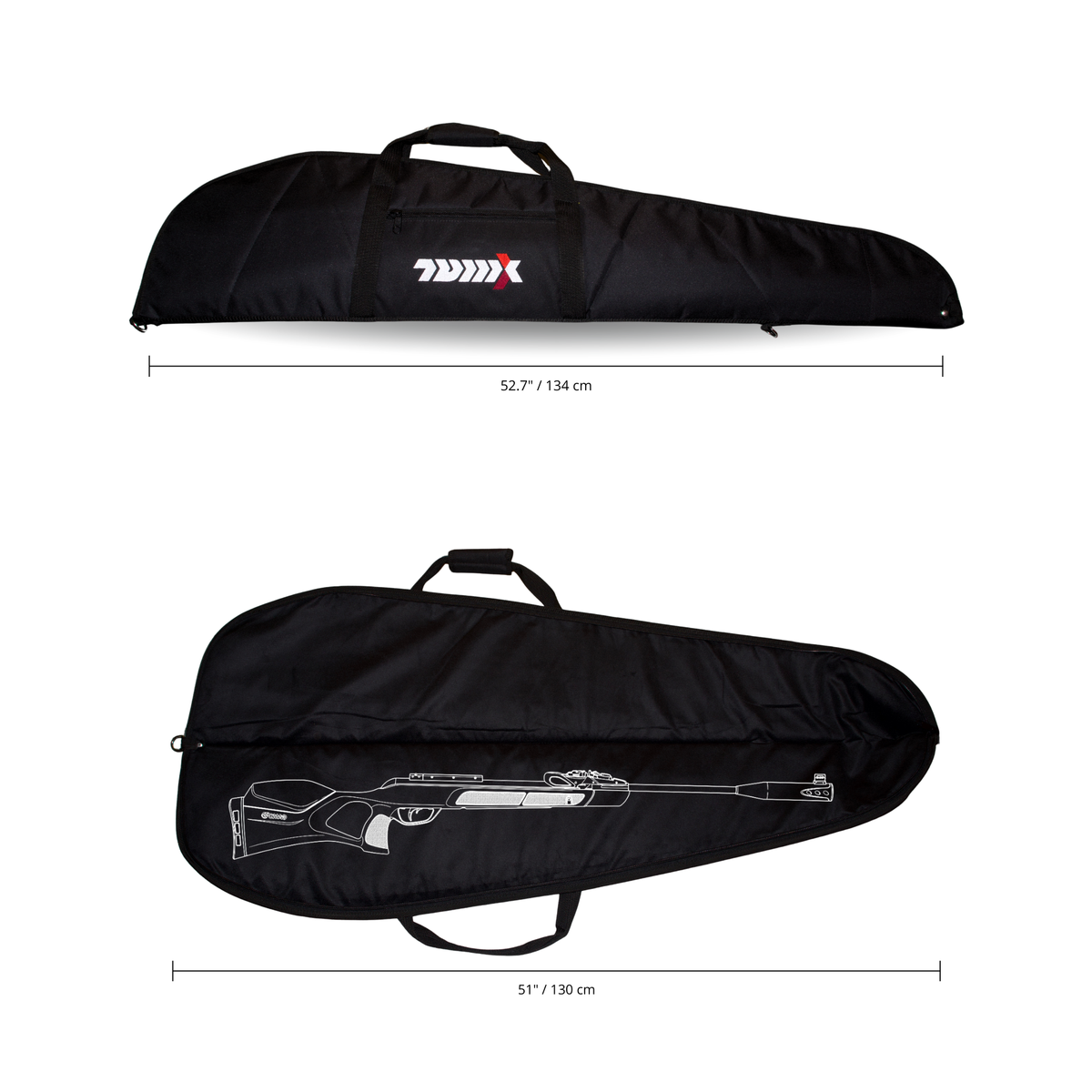 Funda Para Rifle Deportivo 51 Pulgadas TDMX FRM02134 Negro