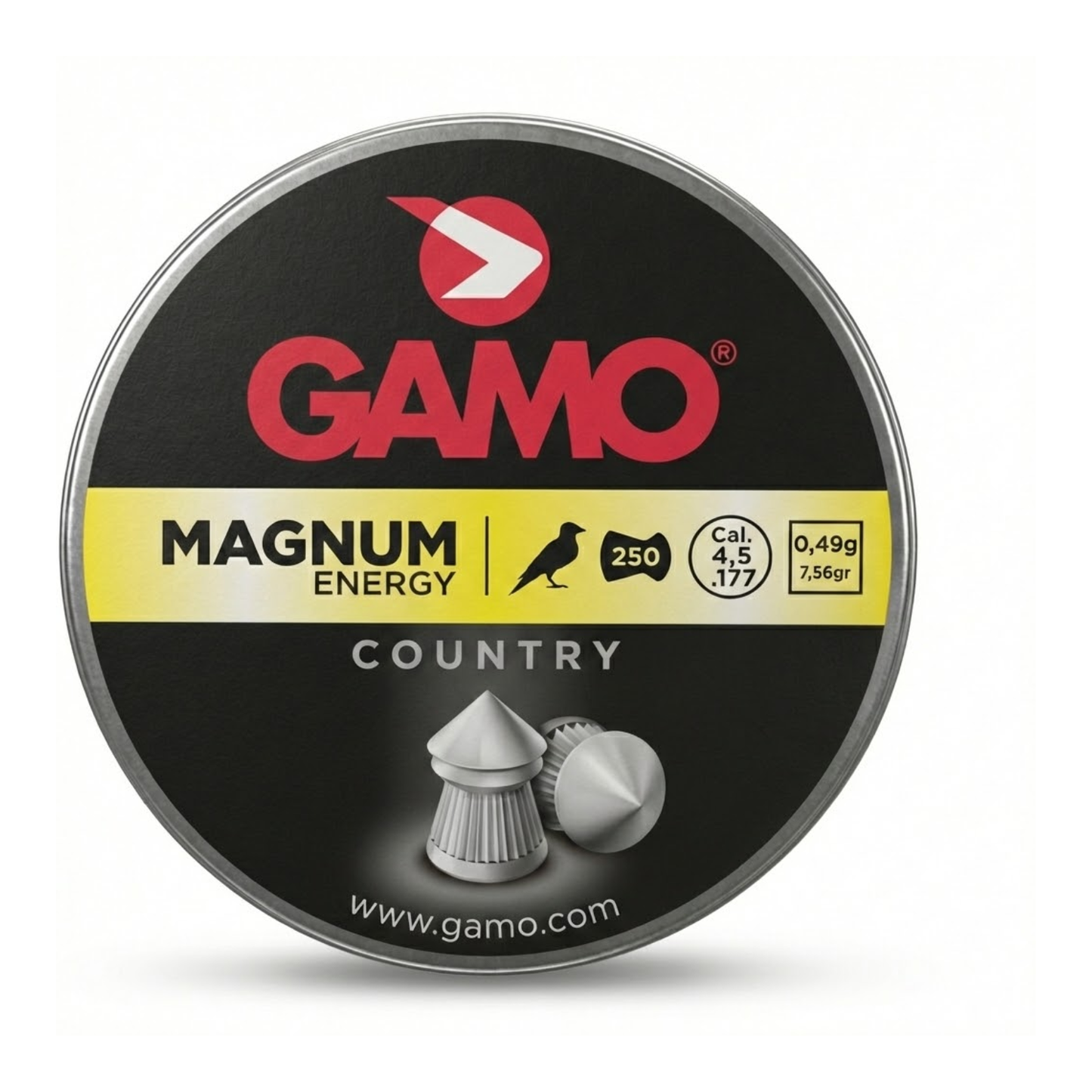 Diábolo  Gamo Magnum 4.5 mm 250 pzas Caza Menor 2 Pack
