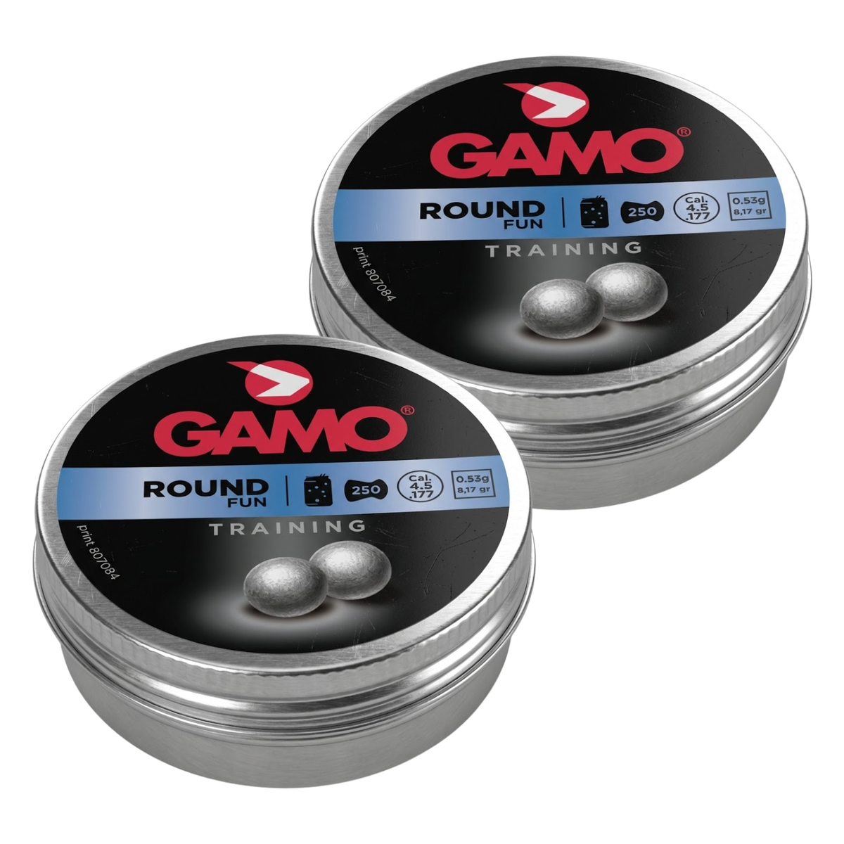 Balines Gamo Metal Bbs 4.5mm 250 Pza entrenamiento 2 pack