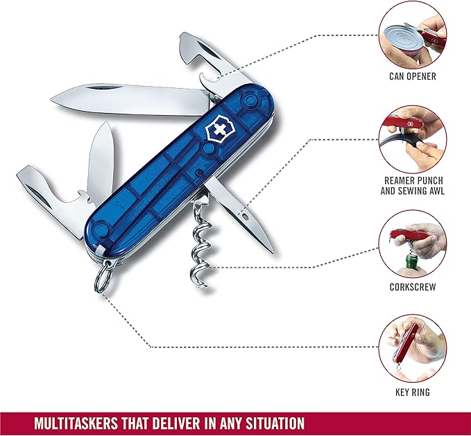 Navaja Suiza Victorinox Spartan Blue, 12 Usos