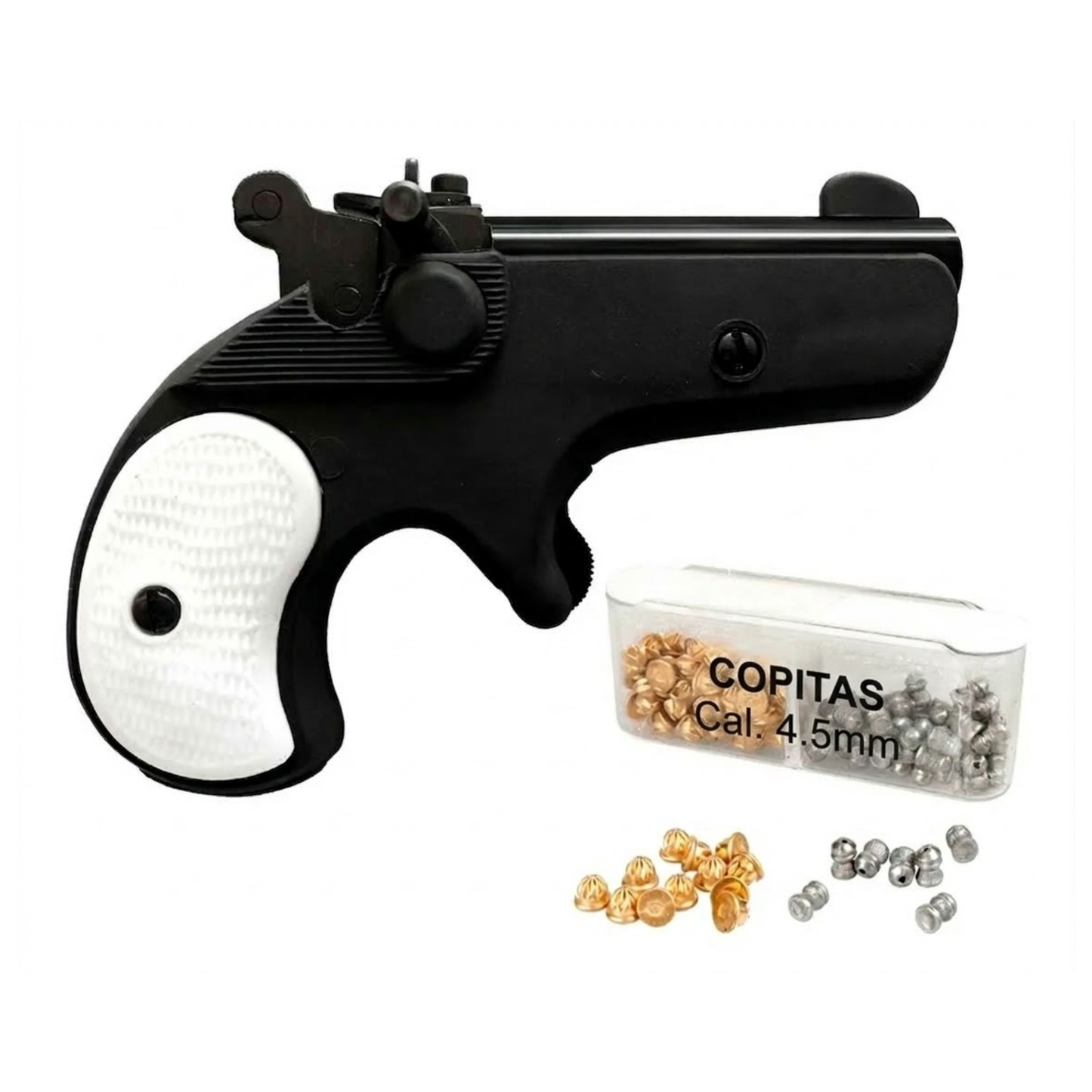 Pistola Deportiva de Copitas Mendoza + Navaja tipo Pistola