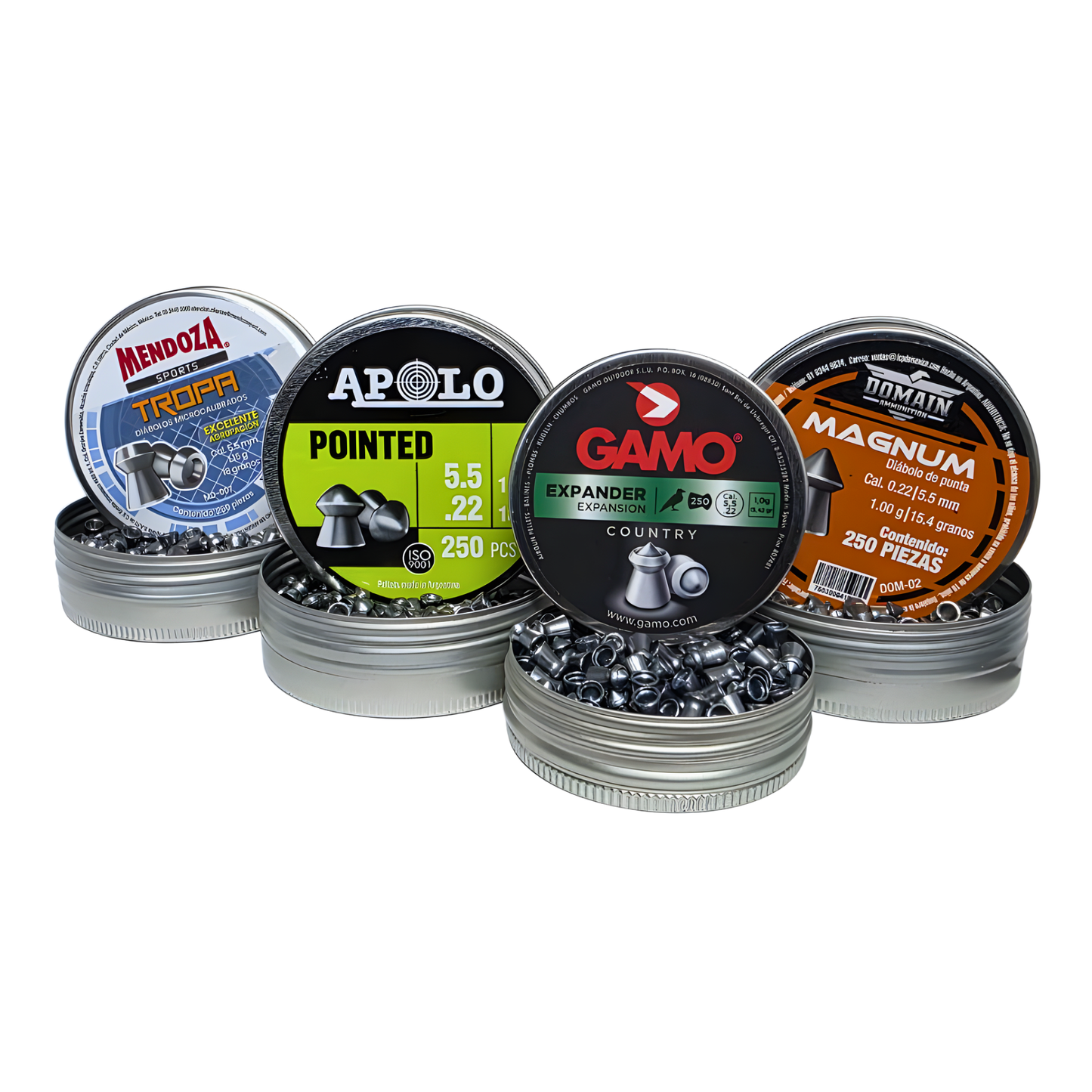4 Pack De Diábolos Para Cacería 5.5 Mm Gamo Mendoza Domain