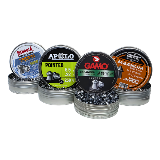 4 Pack De Diábolos Para Cacería 5.5 Mm Gamo Mendoza Domain