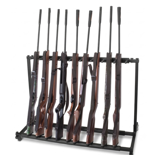 Rack Organizador para 9 Rifles Deportivos Mendoza Aluminio