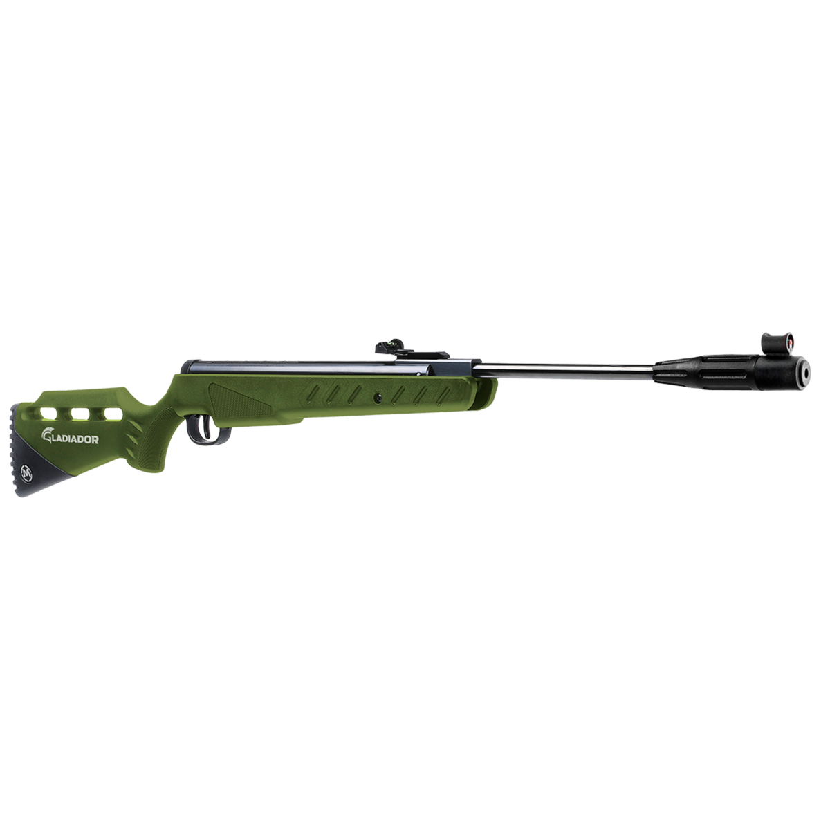 Rifle de aire Mendoza Gladiador 5.5 mm Resorte Verde combo
