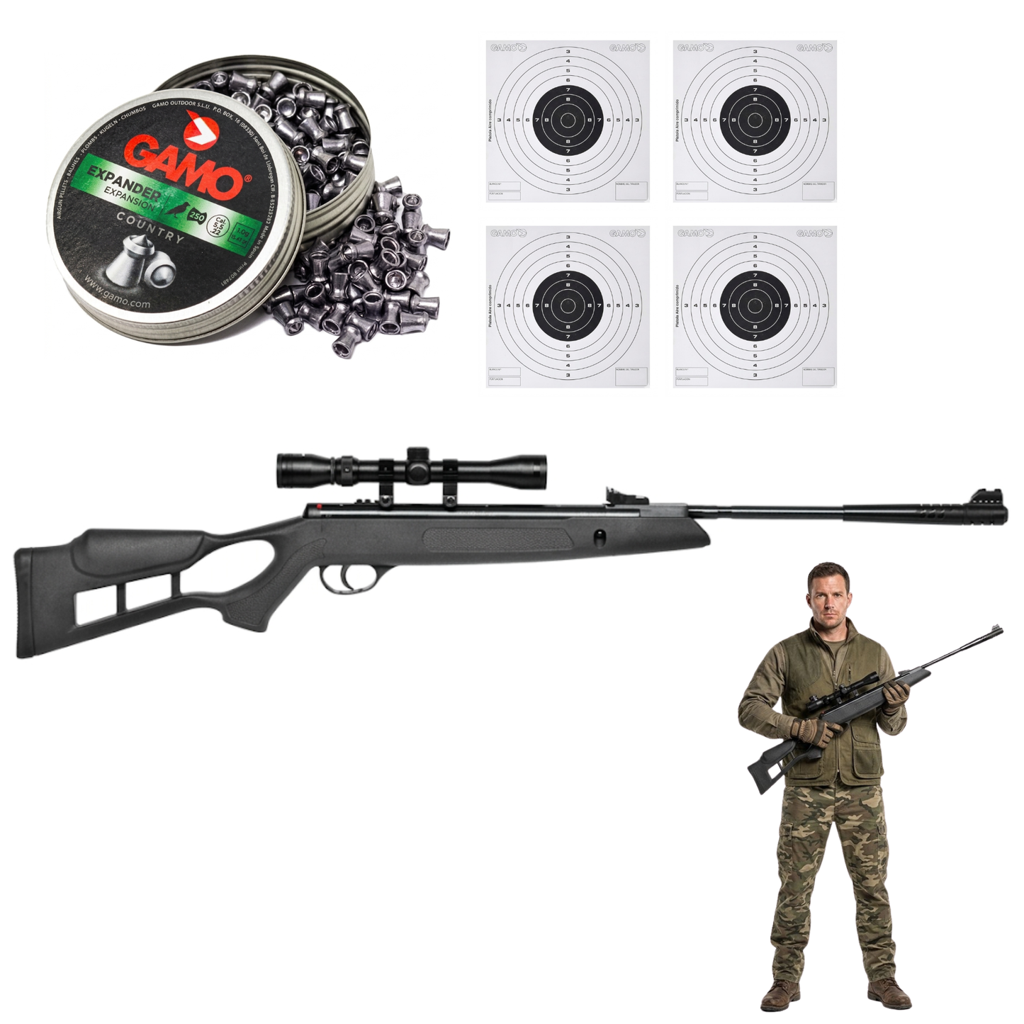 Rifle de Diábolos Hatsan Edge Vortex 5 5mm 800 FPS