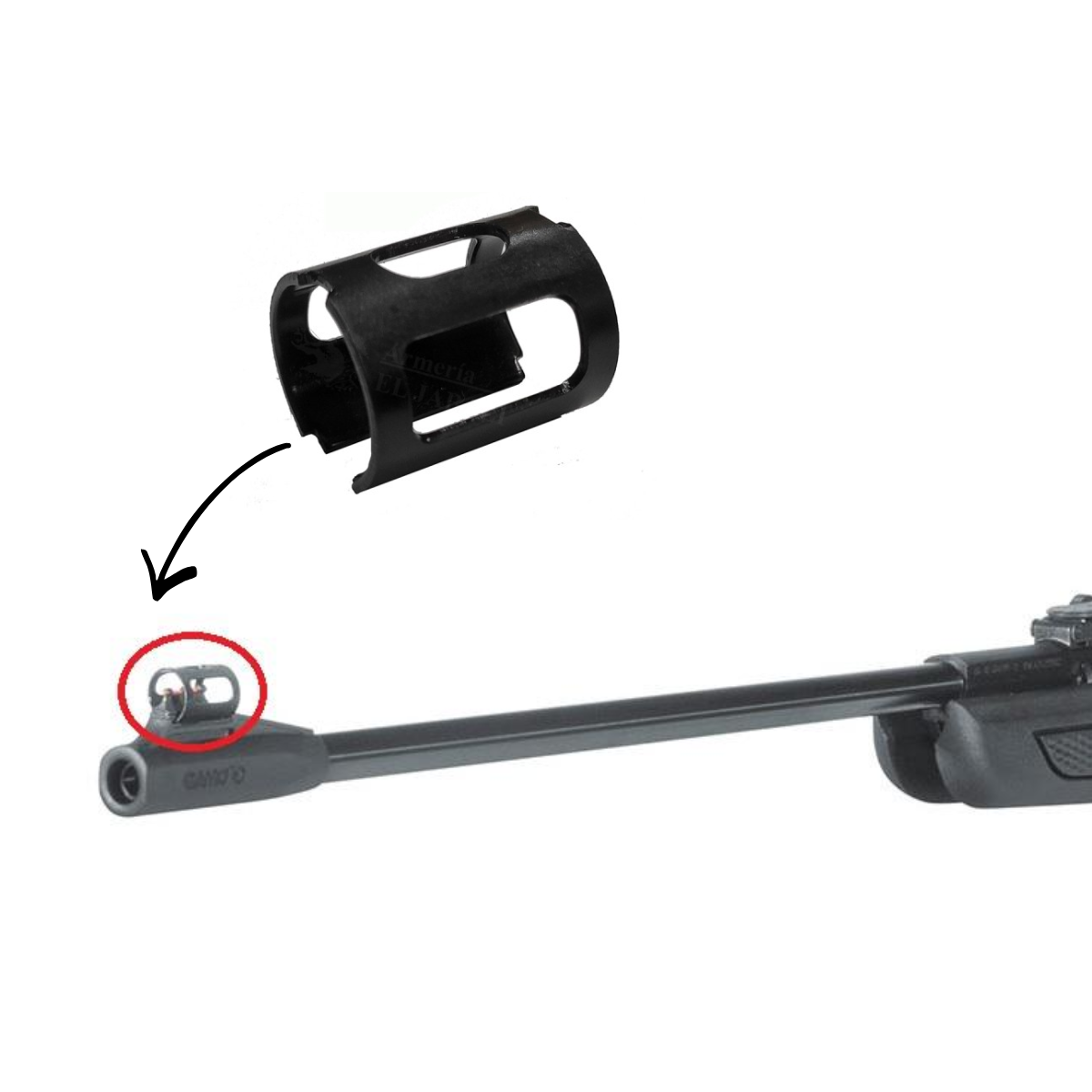 Cubre Punto Para Mira Delantera Gamo 27460