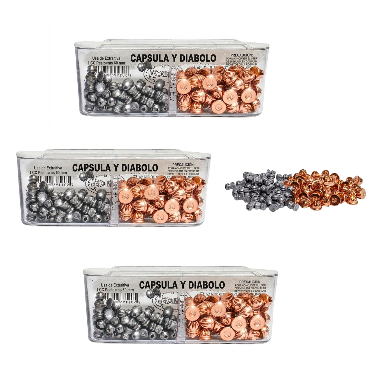 3pack Salva / Diabolo 2000 Express Calibre 4.5 Mendoza