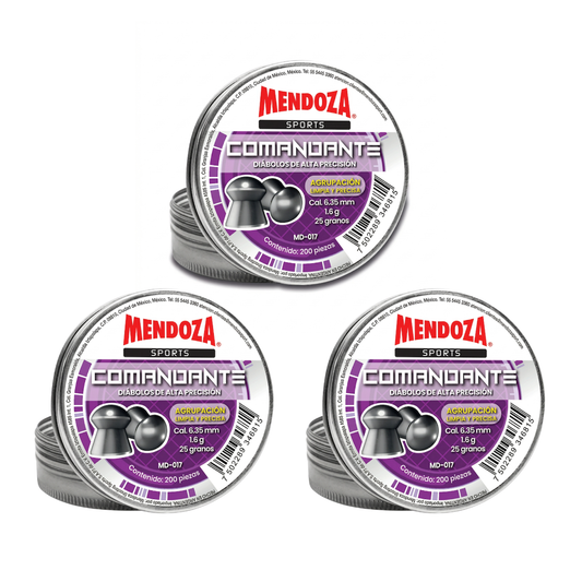 3 Pack Mendoza Diábolo MD-017 Control de Plagas Precisión