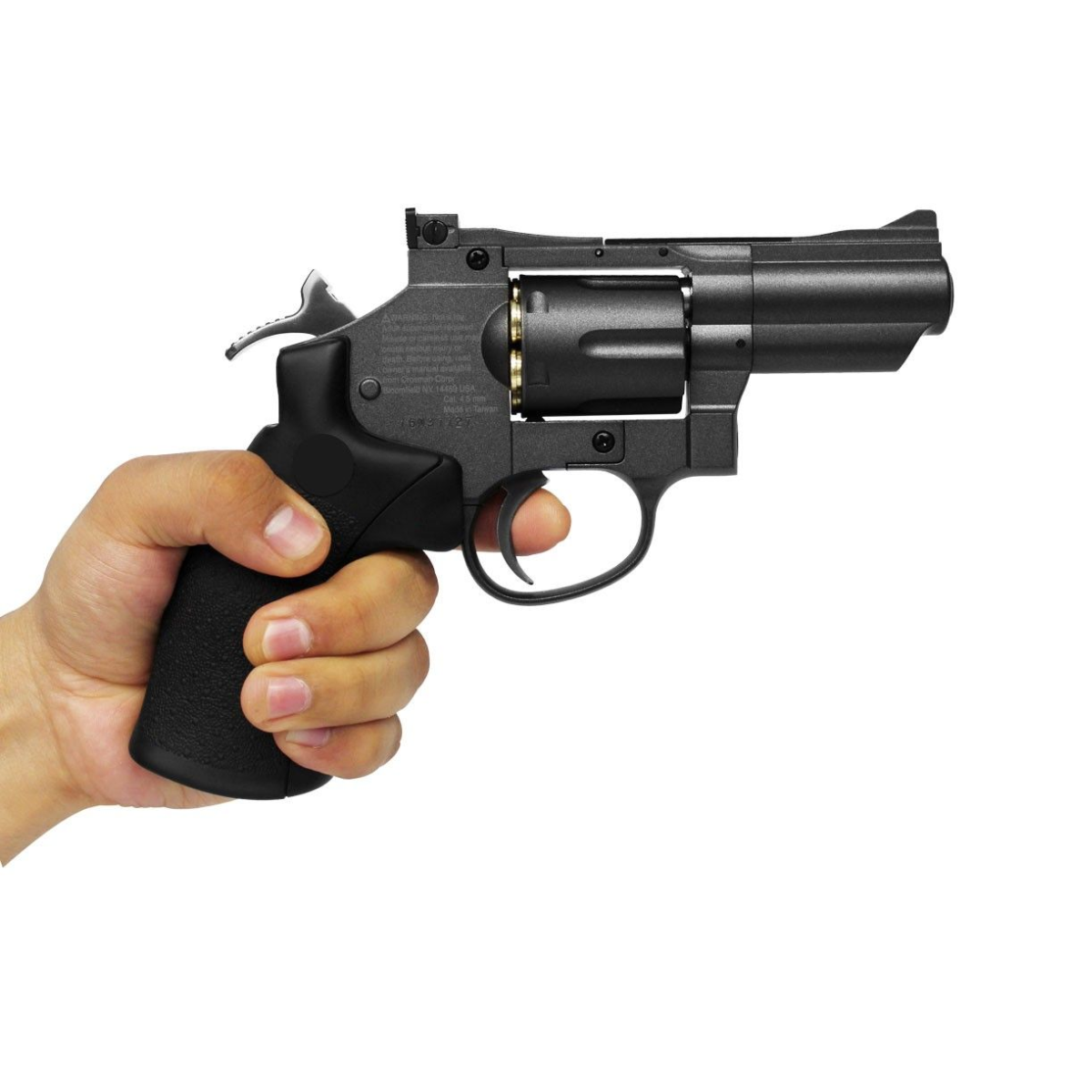Revolver Aire comprimido Crosman SNR357 4.5mm en Kit BBS CO2