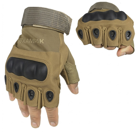 Guantes Kampak 730 Tácticos Cortos Nudillos Antiderrapantes