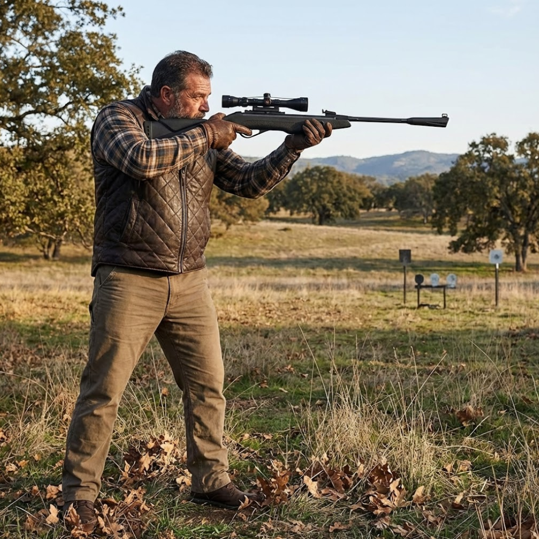Rifle de Resorte GAMO Whisper X 5.5 mm para cacería con mira