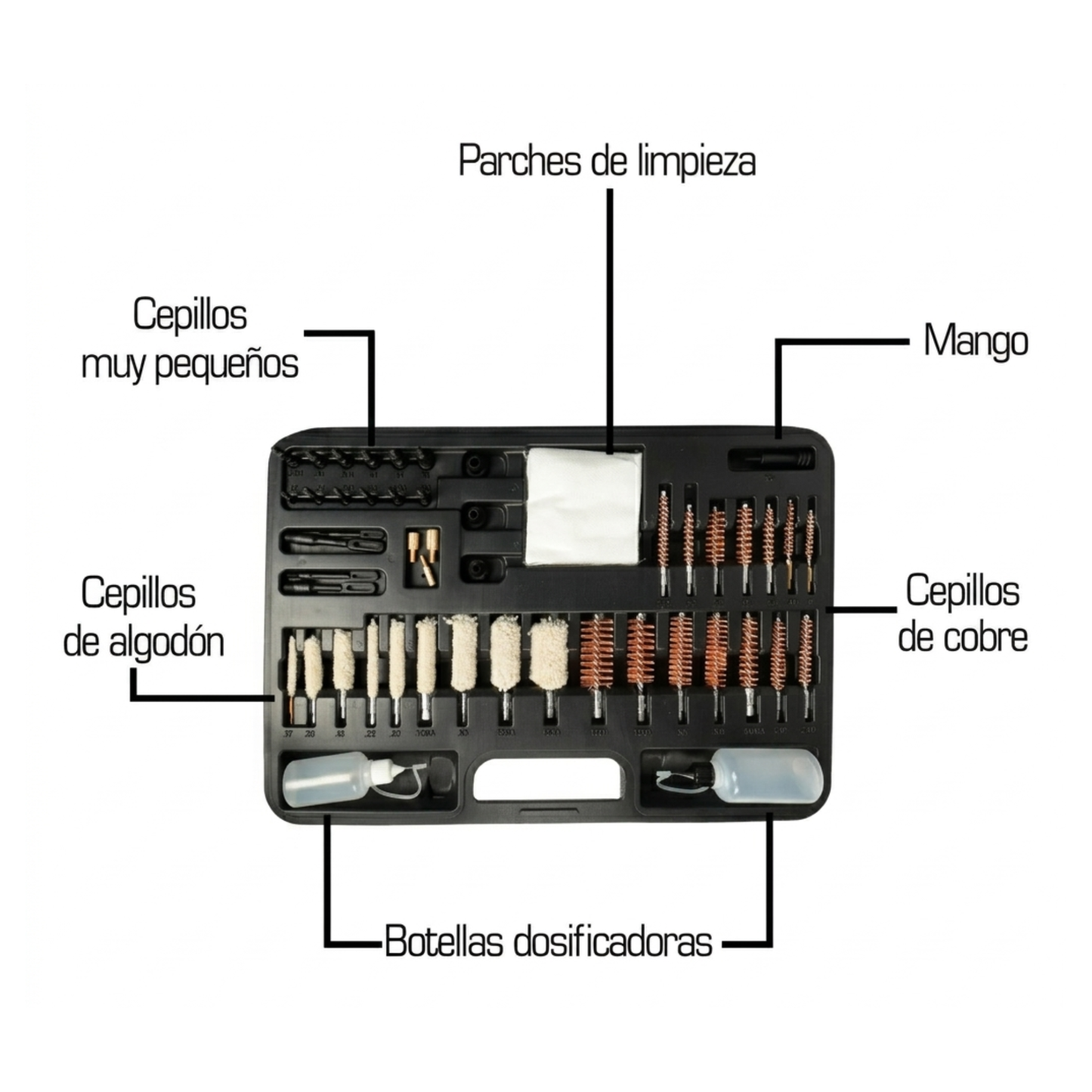 Kit De Limpieza Kampak Kw511 Premium Plataformas Deportivas