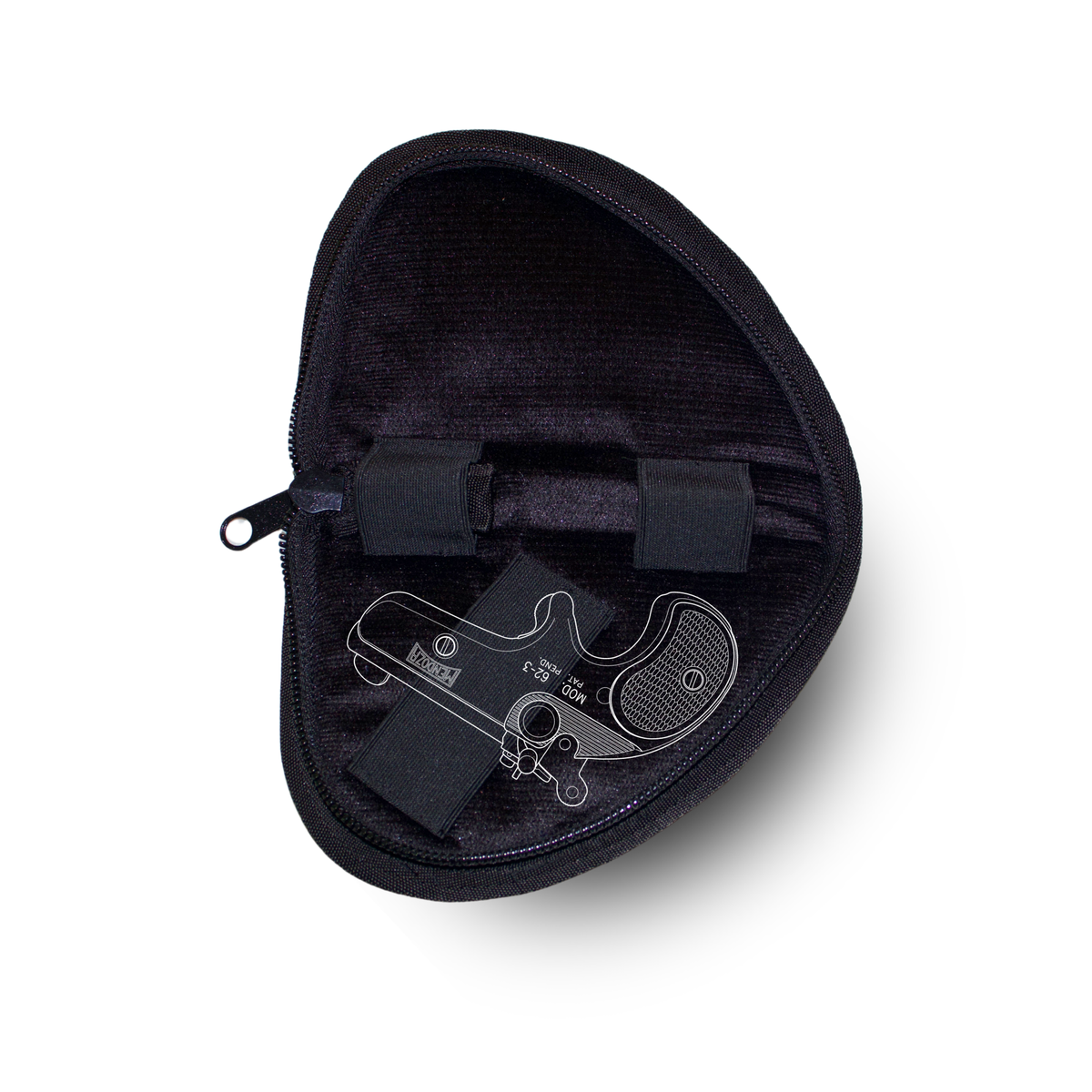 Funda para Pistola Oso Derringer Negra 8″ 19 cm