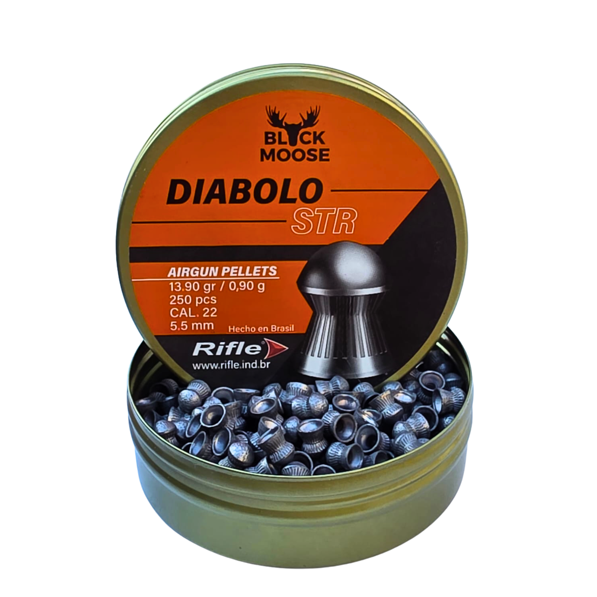 Diabolo Black Moose Str C/200 Pzs. Cal. 5.5 Mm.